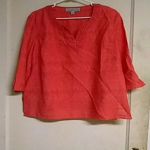 Long sleeve pink shirt